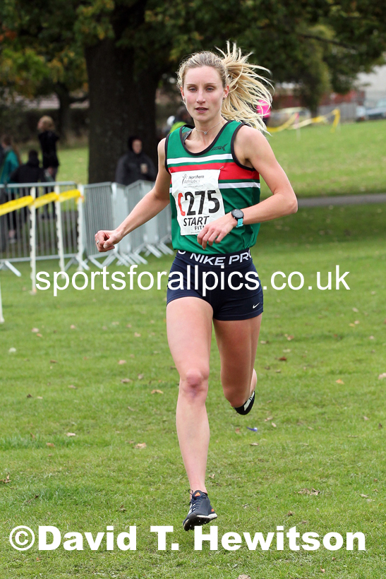 Senior womens Northern Cross Country Relays, Graves Park, Sheffield. Photo: David T. Hewitson/Sports for All Pics